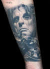 Alice Cooper tattoo