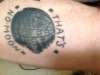 Death Star tattoo