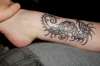 Seahorse Ankle Tattoo