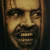 The Shinning, here's Johnny portrait by Steve'O tattoo