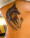 The wolf the girl and the cicadia tattoo