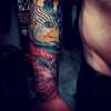 Under water fish tattoo by Steve'O