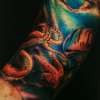 Under water tattoo by Steve'O