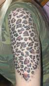 Leopard Print tattoo