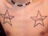 My daughters name in stars tattoo