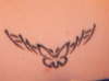 My tribal butterfly tattoo