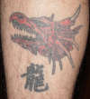My 11yr old Dragon tattoo