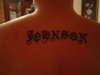 Last Name tattoo