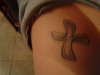 Cross tattoo