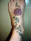 ~*Flower on Foot*~ tattoo