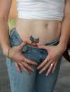 ~*Tribal B-Fly Pelvic*~ tattoo
