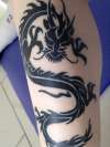 Lady Dragon tattoo