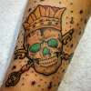Skull tattoo bt Twiztid Freek