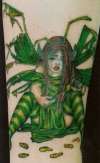 Green Fairy tattoo