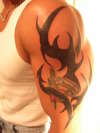Tribal (Free hand) tattoo
