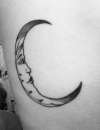 my moon, we call him Franz tattoo