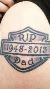 Rest in peace Dad tattoo