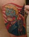 Trump Tattoo  #theylive #maga