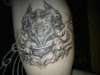 left under arm tattoo
