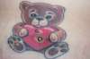 belly bear tattoo