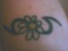 Tribal Daisy tattoo