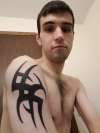 right arm tribal tattoo