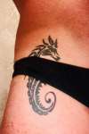 Seahorse tattoo