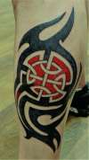 Tribal Celtic Knot tattoo