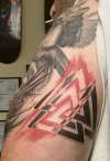 Valknut tattoo