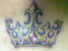 crown tattoo