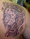Lions Head tattoo