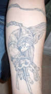 Vega - Street Fighter tattoo