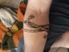 Clove hitch tattoo
