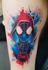 Spider-Man Miles Morales tattoo