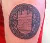 Stirling Castle Seal tattoo