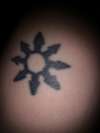 chaos star tattoo