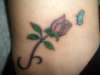 My Rose & Butterfly tattoo