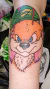 Conker bad fur day tattoo by santa clause!!!!!!!