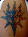 flash sun tattoo
