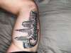 Cleveland Skyline tattoo