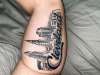 Cleveland Skyline tattoo