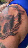 Shoulder Eagle tattoo
