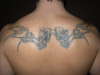 bat wings tattoo