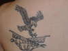 EAGLE AND FLAG tattoo