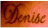 Denise tattoo