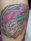 new school joker i did tattoo