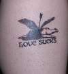 love sucks.. tattoo