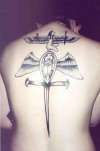 Egyptian Backpiece tattoo