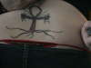 irish/ankh/tree of life tattoo