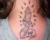 praying hands tattoo